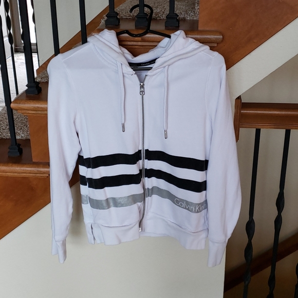 Calvin Klein Tops - Calvin Klein Zip-Up sweatshirt